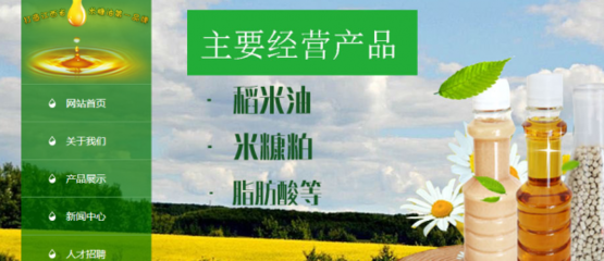 江西省建发油脂和本公司签约网站开发合同
